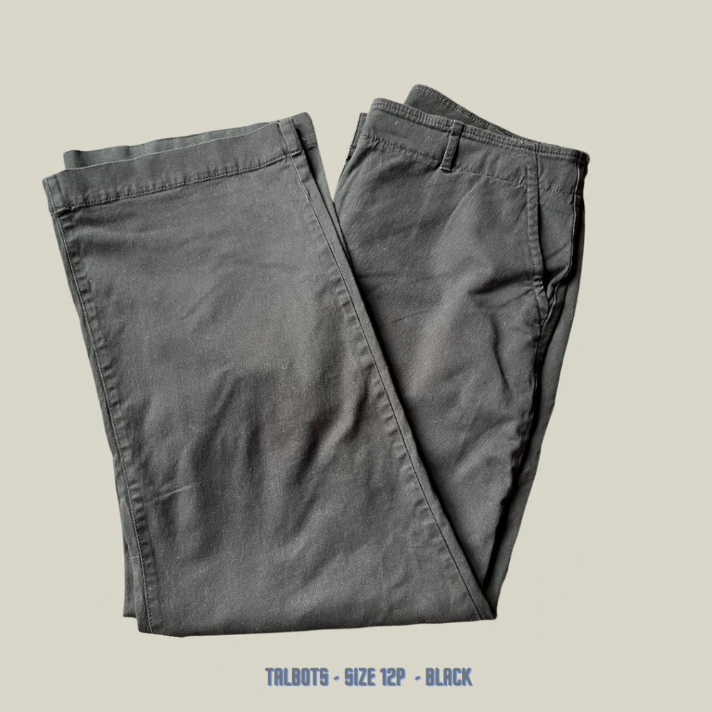 Talbots - black Pants - size 12 - 0133LR-5